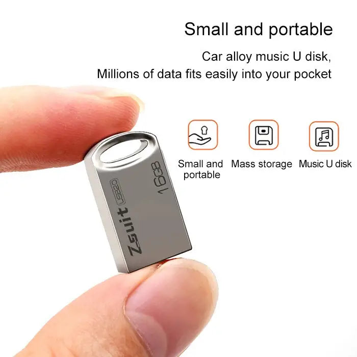 Zsuit 128GB USB 3.0 Mini Metal Ring Shape USB Flash Disk 128GB USB 3.0 - 128GB USB 3.0