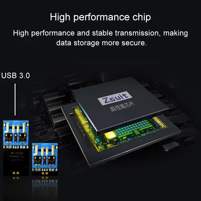 Zsuit 128GB USB 3.0 Mini Metal Ring Shape USB Flash Disk 128GB USB 3.0 - 128GB USB 3.0